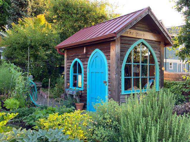 P-Patch Shed and gardens