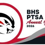 Beaver Head Logo. Text: BHS PTSA Annual Give 2026