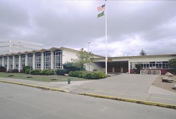 Washington middle school exterior