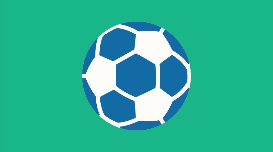 Graphic of a soccer ball