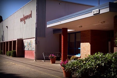 entrance to wedgwood building